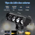 thumbnail image 3 of Par Faróis Auxiliares Lupa Led Focos Luz 340w Para Auto Moto, 3 of 7
