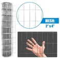 thumbnail image 3 of Xie Kun Welded Wire 14 Gauge Galvanized Mesh Size 2 inch by 4 inch (3 ft. x 50 ft.), 3 of 9