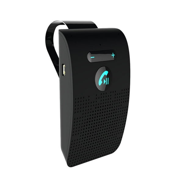 CNKOO 4.2 Hands Free Player Noise Reduction Sunvisor Phone Speaker with Clip (Black)
