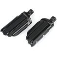 thumbnail image 2 of Motorcycle Highway Foot Pegs Pedals Footrest Aluminum Rubber Rear Passenger Foot Board For Most Of Harley, 2 of 5