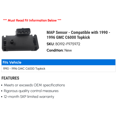 thumbnail image 2 of MAP Sensor - Compatible with 1990 - 1996 GMC C6000 Topkick 1991 1992 1993 1994 1995, 2 of 2