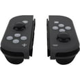 thumbnail image 4 of eXtremeRate Replacement Controller ABXY Direction Home Capture + - Jelly Buttons, Two-Tone New Hope Gray & Clear Action Face Keys for Nintendo Switch & Switch OLED Joy-con - JoyCon NOT Included, 4 of 8