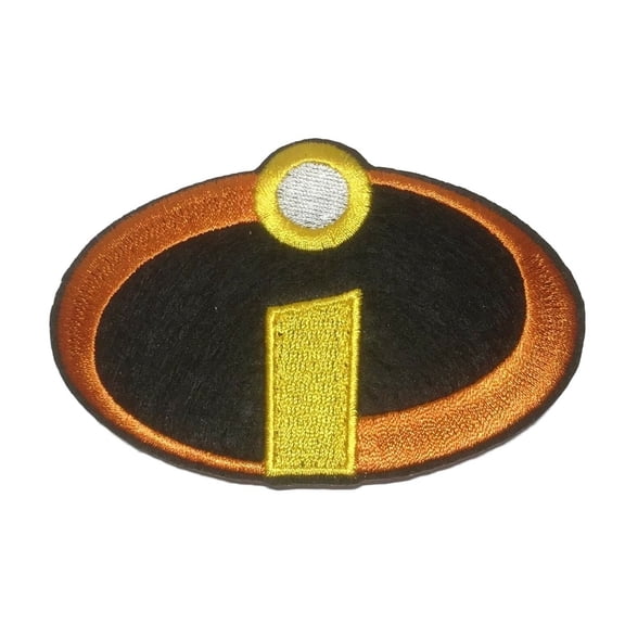 The Incredibles Logo 3 1/2" Wide Embroidered Patch