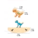 thumbnail image 3 of Bloques de construcción, juguetes de dinosaurios apilables para juguetes apilables Juguetes de dinosaurios apilables Valor excepcional, 3 of 8
