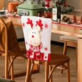 thumbnail image 1 of Nomeni Protection de Meubles Chaise de Noël Chapeau de Père Noël Rouge Housses de Chaise de Noël pour Table de Restaurant de Noël Décoration de Vacances, 1 of 4