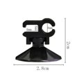 thumbnail image 5 of NIBOLOG 5 Pcs Aquarium Suction Cup Double-ended Buckle for Square And Round Tube Fish Tank Oxygen Tube Hose Pump Power Cord Buckle Wire Finisher Fastener Aquarium Accessories, 5 of 7