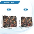thumbnail image 4 of FORMRS 13-13.3 inch Laptop Sleeve Case Soft Carrying Quilted Computer Bag Cover, Colorful Flower, 4 of 7