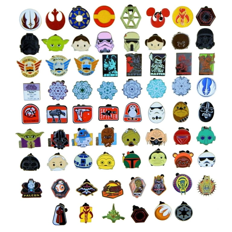 その他 STAR WARS JETS PINS SET Star Wars Themed 25 Assorted Disney Park Trading Pins Starter Set
