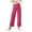 Hot Pink, variant on MIASHUI Women Loose Straight Leg Wide Leg Ankle Pants Jeans For Comfy And Casual Wear Red,S