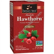 Bravo Tea Hawthorn Berry Caffeine Free Tea Bags, 20 Count