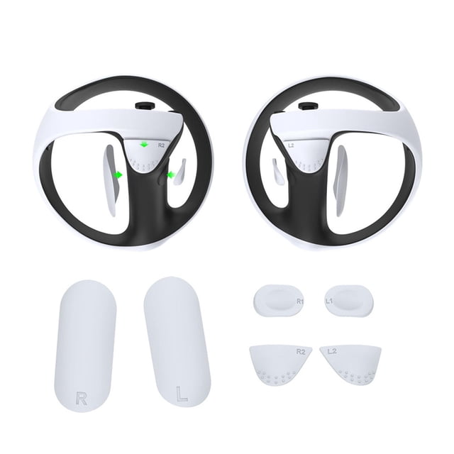 para PS VR2 Gamepad almohadilla de silicona antideslizante, almohadilla de protección de botón de agarre para PS VR2 para controladores de juego