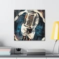 thumbnail image 4 of Microphone Abstract Expressionism - Canvas, 4 of 10