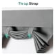 thumbnail image 4 of Cortinas para puertas y ventanas HOMEIDEAS Blackout, gris francés, 66 x 100 cm, 4 of 9