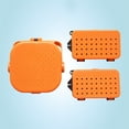 thumbnail image 4 of S/M/L Size Worm Box Breathable Plastic Fishing bait box Fishing worm Bait Storage Case Live Earthworm Lures Container, 4 of 8