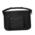 thumbnail image 2 of kowaku Restaurant Waiter Apron Tool Aprons Waist Money Pouch with Multiple Pockets Waitress Accessories Waitress Apron for Carpenter, 2 of 9