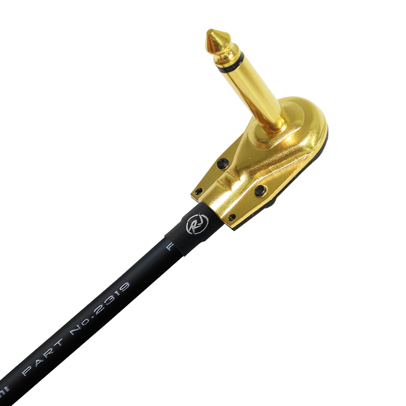 3 Units - 2 Foot Mogami 2524 - Guitar Bass Effects Instrument, Patch Cable with Premium Gold Plated Connectors