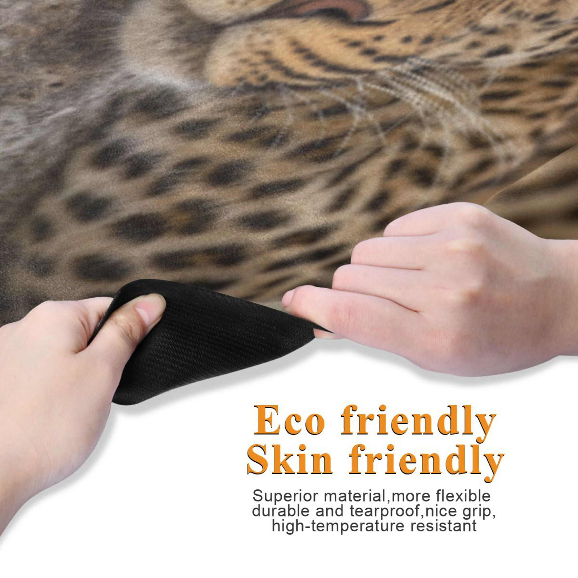 BZSMCE Yoga Mat Women Fitness Mat Leopard Calm Pattern