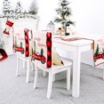 thumbnail image 3 of Inteprter Camino de navideño Patrón de coche Cocina de comedor Cubiertos Posavasos Árbol de Navidad Vajilla Mantel Cocina Año Nuevo Kits de decoración para fiestas, 3 of 6