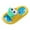 Yellow, variant on Kids Slide Sandals Cute Bunny Water Shoes Non Pool Sliders Comfortable (Purple 3.5-4 Years)