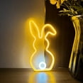 thumbnail image 2 of Cute Bunny Tail Neon Night Light for Easter, Fun LED Nightlight for Kids’ Room, Easter-Themed Decorative Light, Ideal for and Party Decor, 2 of 5