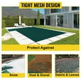 thumbnail image 3 of BENTISM Inground Pool Safety Cover Winter Pool Cover 20 x 38 ft with Right Step, 3 of 9
