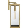 thumbnail image 3 of Quoizel Westover 7" Outdoor Wall Lantern in Antique Brass, 3 of 8