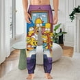 thumbnail image 2 of Simpsons Men's Sleeping Pants Soft Pajama Lounge Pants Casual Sleep Pants S, 2 of 7