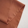 thumbnail image 6 of Efavormart 5pcs 60" SATIN Square Tablecloth Overlay For Wedding Catering Party Table Top Decorations - Terracotta, 6 of 10