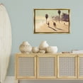 thumbnail image 4 of Stupell Industries Bohemian Tropical Shore Walk Gold Floating Frame Canvas Art, 31 x 21, by Noah Bay, 4 of 8