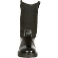 thumbnail image 3 of Rocky Men's Lightweight Work Boots Wellington, Extra-Wide Black, 8.5, 3 of 7