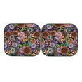 thumbnail image 7 of Haiem Vintage Floral Car Windshield Sun Shade (2 Pieces) Foldable Windshield Sun Shade Car Accessories for Truck SUV Pickup-Large, 7 of 7