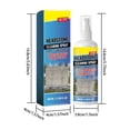 thumbnail image 3 of Granite Marble Cemetery Memorials Headstone Restoration and Cleaning Spray Tombstone Monument Cleaner Gentle Stone Care Formula (100ml/3.4 Oz), 3 of 8