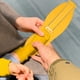 thumbnail image 3 of Dispositivo para medir el pie, herramienta para medir la longitud del pie en adultos, medidor de talla de zapatos (amarillo), 3 of 7