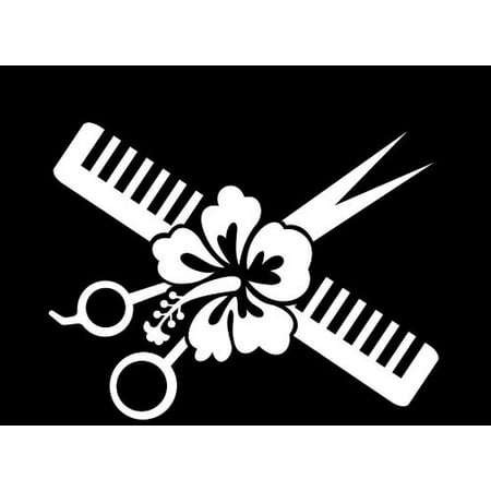 Hair Cut Stylist Hairstylist E066 Beauty Parlor Salon Car Window