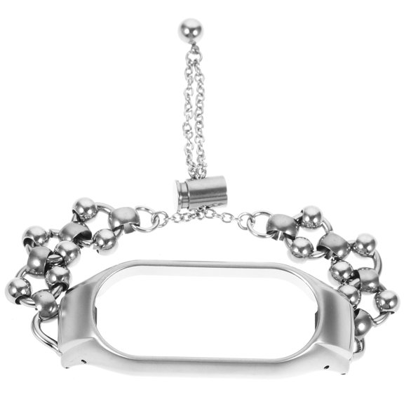 ETEREAUTY Adjustable Plated Metal Watch Band Replacement, Stainless Steel Strap for Men and Women