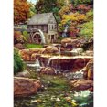 thumbnail image 1 of Pintura de diamante 5D DIY Kit de paisaje de taladro redondo completo Decoración del hogar Arte Artesanía FLhrweasw Nuevo, 1 of 9