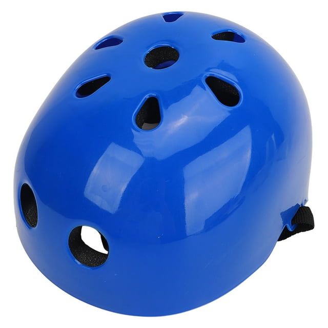 Casque de Skate pour Enfants, Construction Robuste Confortable Léger Casque de Bicyclette pour Enfants pour Planche à Roulettes Bleu,Rouge