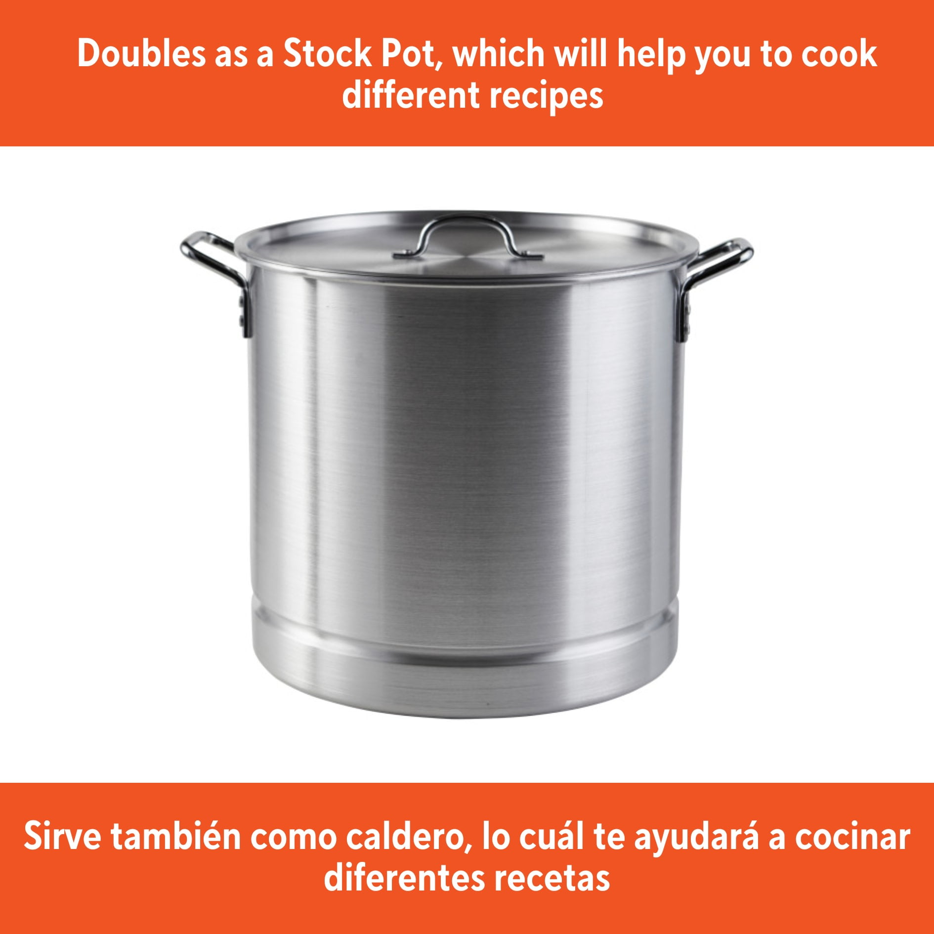 IMUSA 32qt Aluminum Steamer - Walmart Business Supplies