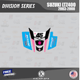 thumbnail image 2 of Kalair GFX Graphics Kit for Suzuki LTZ400 (2003-2008) Division Series, 2 of 5