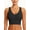 Black, variant on Wireless Jelly Bra for Women Push Up Seamless Back Fat Smoothing T-Shirt Bra Full Coverage Corset Plus Size