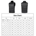 thumbnail image 2 of Chaleco calefactable de invierno para hombre, poliéster negro, suave, alimentado por Usb, creativo, lavable, 2 velocidades, Control de temperatura, ropa calentada por Usb para exteriores Kuyhfg Bienvenido a Kuyhfg, 2 of 4