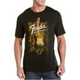 thumbnail image 1 of Fender Strat Guitar Logo Mens Short Sleeve T-shirt, 1 of 1