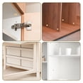 thumbnail image 6 of Tutuviw 4Sheets/216Pcs Screw Hole Cover Stickers Circular, 0.83inch Self-Adhesive Screw Hole Sticker, Dustproof Round Wood Textured Screw Covers Caps for Furniture Cabinet Shelve, Maple, 6 of 8