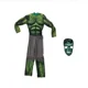 thumbnail image 1 of Disfraces de Hulk para niños, disfraz de anime, superhéroe, traje musculoso, disfraz de fiesta de Halloween, máscara, 1 of 6
