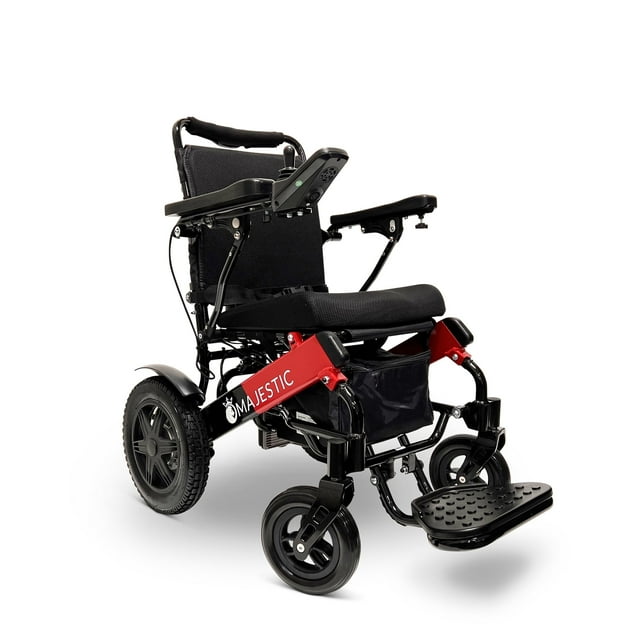Majestic Fauteuil Roulant Électrique, Fauteuils Roulants Électriques Légers, Seulement 49 Lb, Capacité de 330 Lb