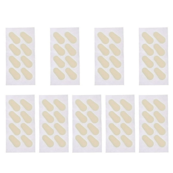 MesaSe 1 Paquet/36 Paires Coussinets de Nez Autocollants Coussinets de Nez pour Lunettes Antidérapants Coussinets de Nez pour Lunettes