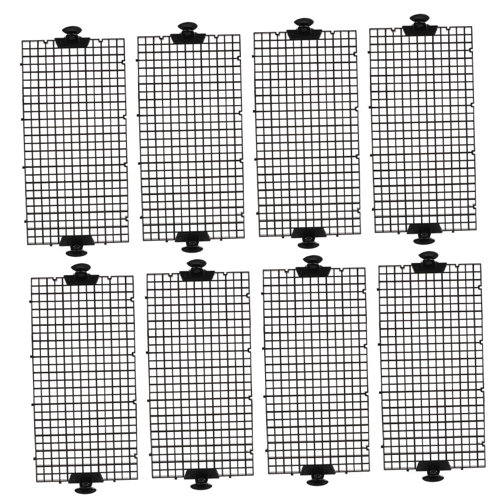 MIPCASE 1 Set Plastic Grid Sheet Aquarium Divider for Fish Separation in Tank Care