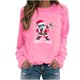thumbnail image 1 of Sudadera de Cuello Redondo de Navidad Para Mujer Blusa de Tops Con Estampado Suelto de Moda Odeerbi  ODB195973, 1 of 7