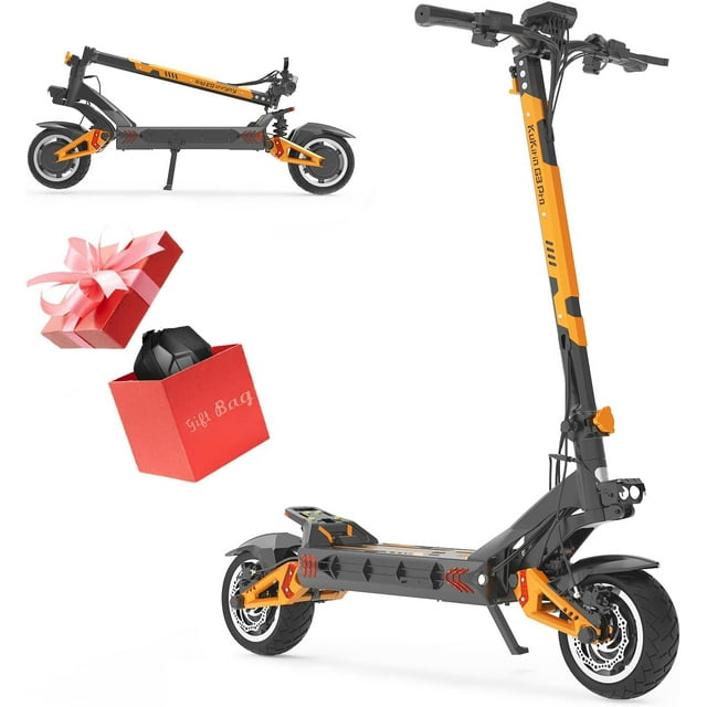 KUKIRIN G3 Pro Electric Scooter | Dual 1200W Powerful Motor | 40 MPH Max Speed, 10.5" Off Road Tires 52V/23Ah Large Capacity, Folding Fast E Scooter for Adult