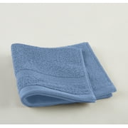 Mainstays Performance Solid Washcloth Blue Linen